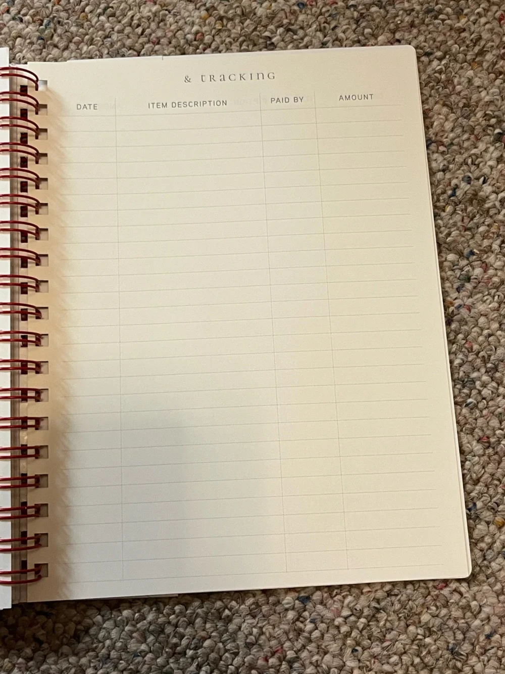 🆕 Peanuts Snoopy 2027 Pink Spiral Planner